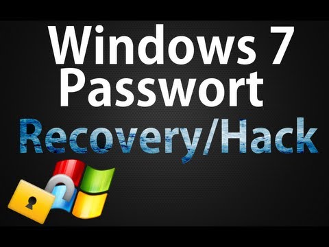Windows 7 Passwort vergessen? Kein Problem ! (Recovery/Hack Tutorial)