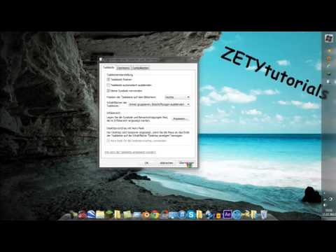 Windows 7 Taskleiste Anpassen [German]