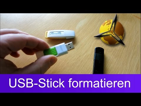 USB Stick mit FAT32 oder NTFS formatieren