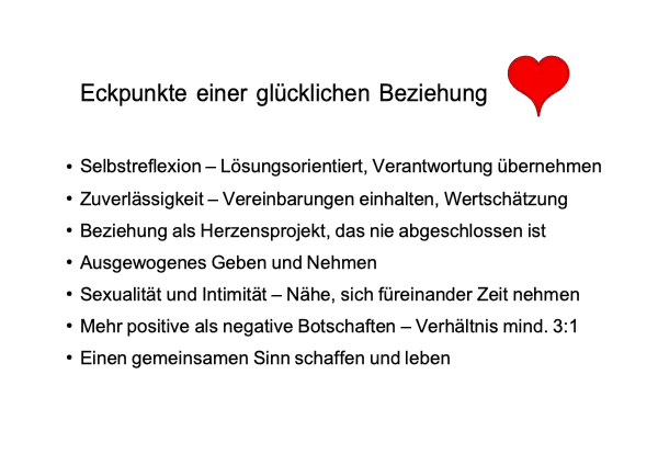 Partnerschaft gestalten