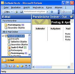 Outlook 2003 Daten umziehen sichern