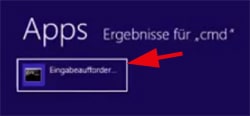 IP-Adresse mit Windows 8 herausfinden