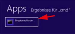 Windows 8 Anleitung IP-Adresse von Router herausfinden