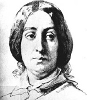 George Sand Zeichnung