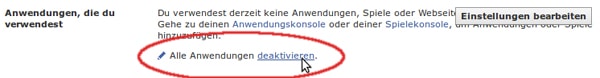 Facebook Anleitung alle Anleitungen deaktivieren