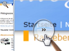Bildschirm Lupe Text vergrößern Senioren schlechte Augen