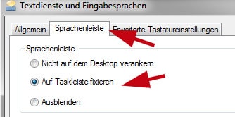 De Zeichen in der Taskleiste anzeigen lassen Anleitung