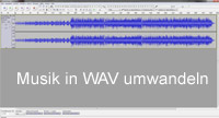 Musik in E-Mails einbauen versenden WAV Format umwandeln