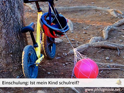 Schulreif für die Einschulung Kinder auf Schule vorbereiten