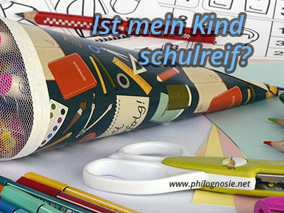 Einschulung ist mein Kind schulreif Schulreife