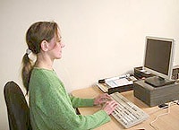 Ergonomie am Arbeitsplatz richtige Sitzhaltung