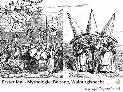 Beltane Hexen Walpurgisnacht Mythologie erster Mai