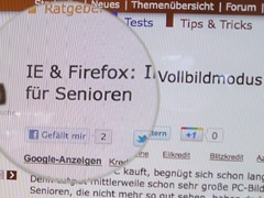 Firefox Vollbildmodus