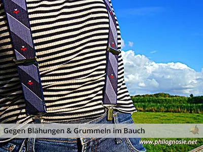Gegen Blähungen Grummeln im Bauch