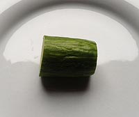 Kalte Platten dekorieren - Gurke garnieren selbst gemacht 1