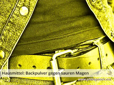 Backpulver gegen saures Aufstoßen & sauren Magen