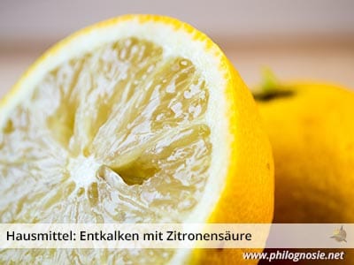 Zitronensäure entkalken Tipps