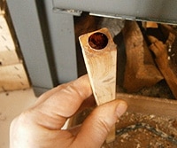 Tipp für billiges Holz zum anheizen anzünden des Holzofens