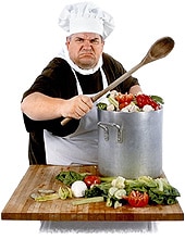 Populäre Vorurteile beim Kochen und Essen