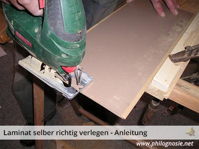 Laminat selber verlegen zuschneiden Tipps