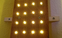 Wandhalterung für LED-Lampe selbst basteln