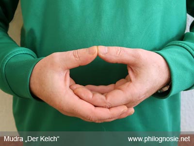 Mudra Meditation Kelch