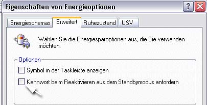 Passwortabfrage deaktivieren
