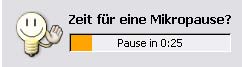 Pause machen am PC