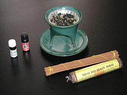 &Ouml;le, Harze, R&auml;ucherst&auml;bchen für die Meditation
