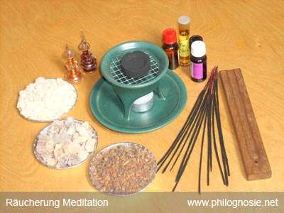 Räucherung für Meditation