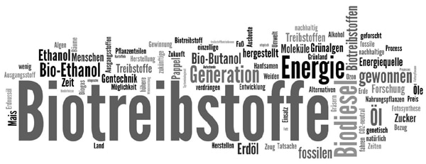 Biotreibstoffe Einführung Ranalter