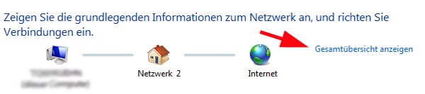 Router Menü mit der Systemsteuerung aufrufen bzw. öffnen