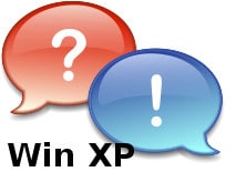 Sprechblasen entfernen Windows XP