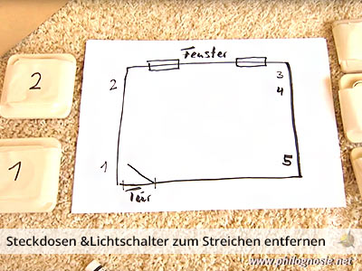 Steckdosen und Lichschalter beim Renovieren entfernen