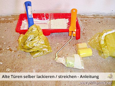 Lackieren Heimwerken selber machen