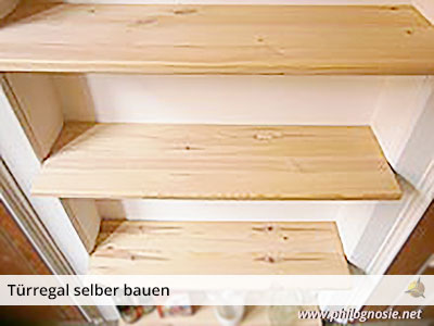 Regal selber machen bauen Küche