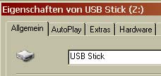 USB Stick Name