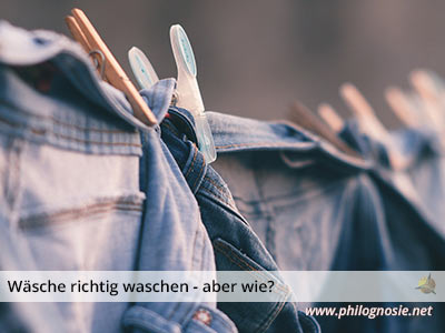 Anleitung Welche Wäsche wie richtig waschen?