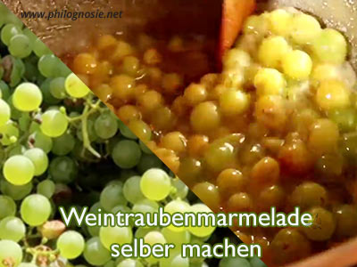 Weintraubenmarmelade selber machen