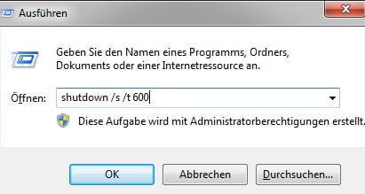 Windows 8 mit Programm automatisch ausschalten herunterfahren