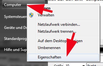 Windows 7 Windows-Version anzeigen 32 oder 64 Bit
