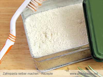 Zahnpasta selber machen - Rezepte