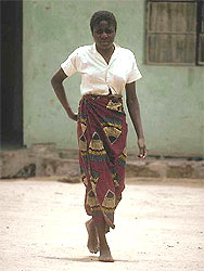 afrikanische Frau
