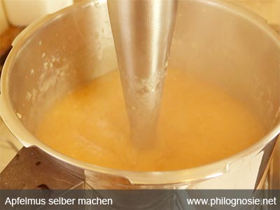 Apfelmus einfaches Rezept selber herstellen