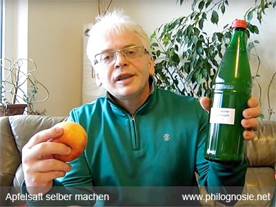 Anleitung Apfelsaft pasteurisiert selber machen herstellen