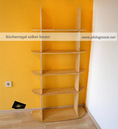 Bücherregal selber bauen