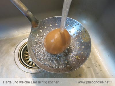 Eier Kochzeit weiche und harte Eier kochen Abschrecken