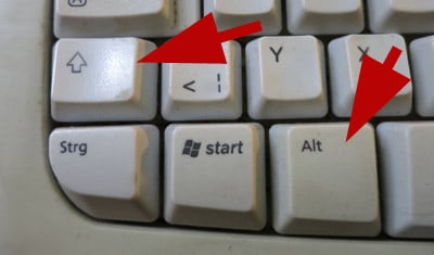 Tastatursprache Englisch Deutsch umstellen mit Windows 7 und 8