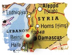 Landkarte Israel