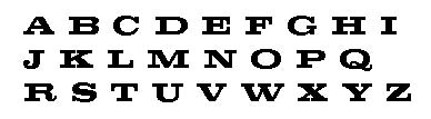 lateinische Schrift
